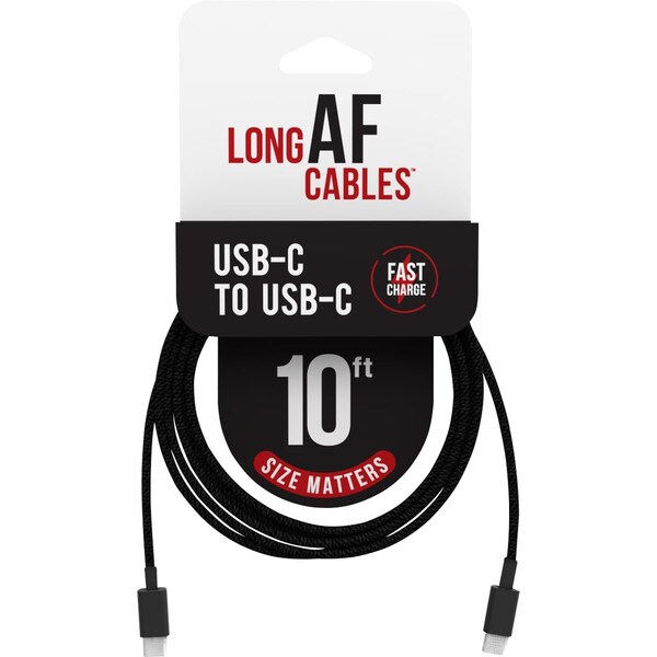 Long AF Charge & Sync Cable USB-C to USB-C